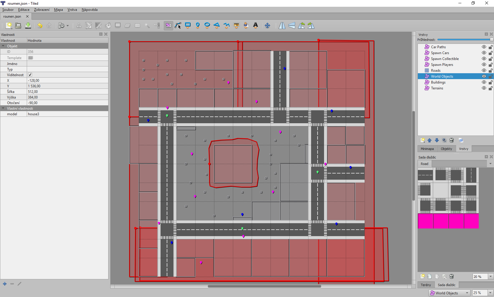 Tiled map editor